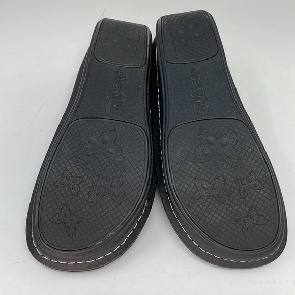 ALEGRIA Shoes Debra Blue Racer Slip On Comfort Clog Size 37 or 7 - Picture 10 of 11